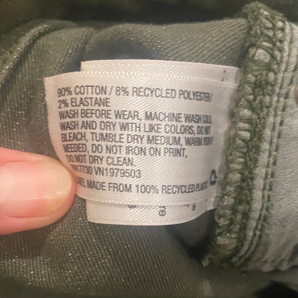 Universal Thread Olive Green Mid Rise Jeggings - Picture 6 of 6